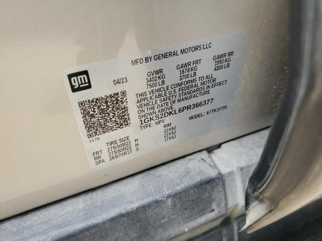Photo 14 from auction – 2023 GMC YUKON DENA with VIN 1GKS2DKL6PR366377
