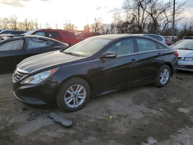 HYUNDAI SONATA GLS 2014 with VIN 5NPEB4AC6EH843498 - Photo from auction