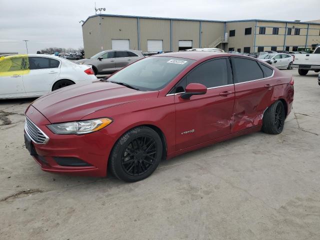FORD FUSION SE 2018 with VIN 3FA6P0LU6JR173453 - Photo from auction