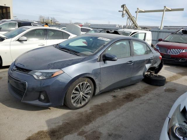 TOYOTA COROLLA L 2015 with VIN 2T1BURHEXFC349506 - Photo from auction