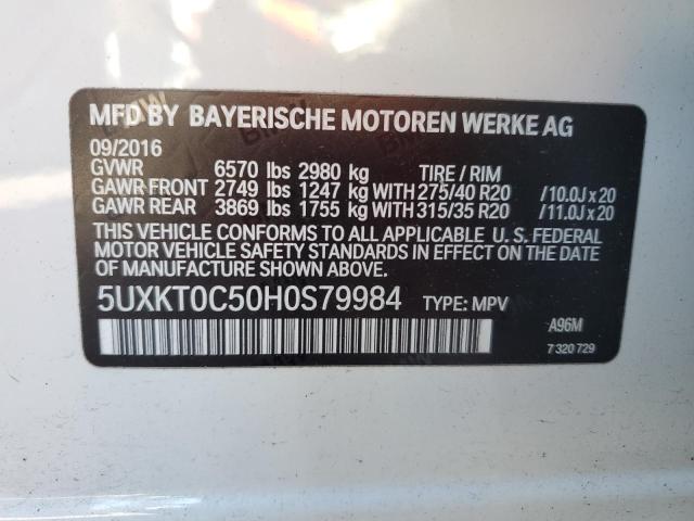 Photo 14 from auction – 2017 BMW X5 XDR40E with VIN 5UXKT0C50H0S79984