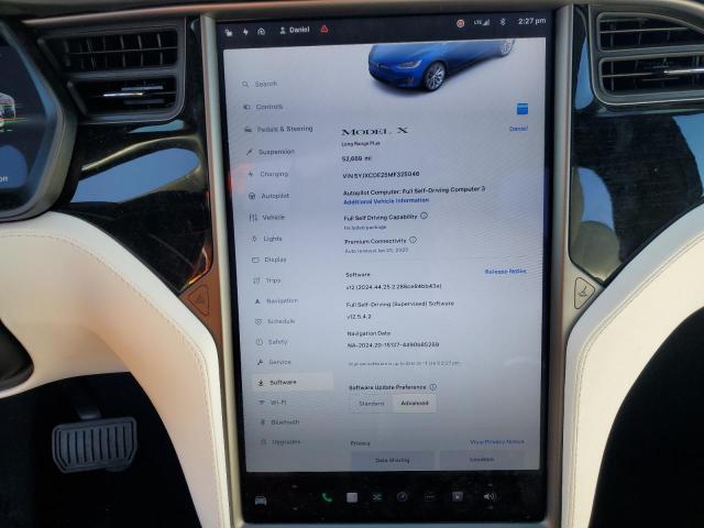 Снимка 9 от търг – 2021 TESLA MODEL X с VIN 5YJXCDE25MF325046