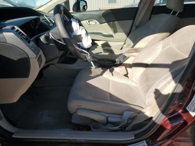 Photo 7 from auction – 2012 HONDA CIVIC LX with VIN 2HGFB2F55CH503298