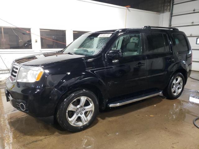 HONDA PILOT EXLN 2012 with VIN 5FNYF4H75CB037738 - Photo from auction