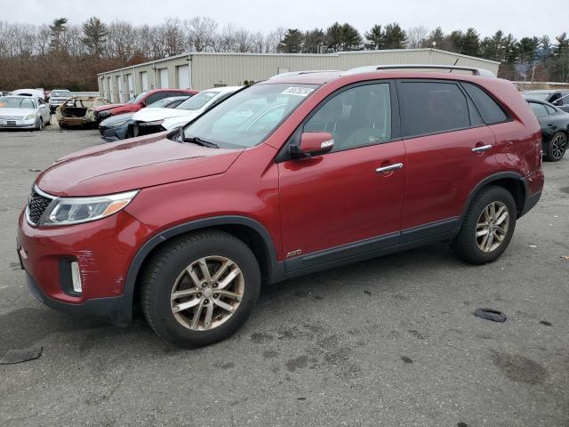 KIA SORENTO LX 2014 with VIN 5XYKTDA66EG516861 - Photo from auction