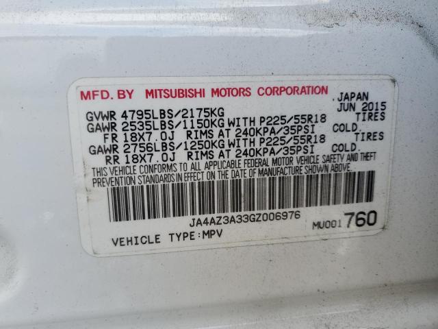 Photo 14 from auction – 2016 MITSUBISHI OUTLANDER with VIN JA4AZ3A33GZ006976
