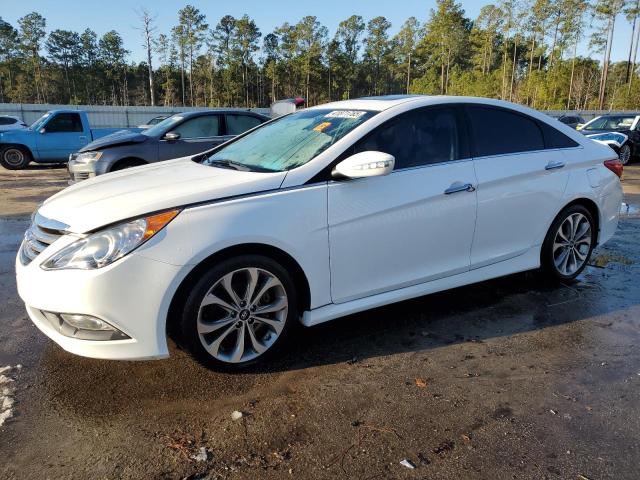 HYUNDAI SONATA SE 2014 with VIN 5NPEC4AC4EH845487 - Photo from auction