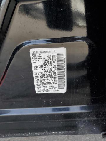 Photo 14 from auction – 2011 NISSAN ROGUE S with VIN JN8AS5MV7BW314766