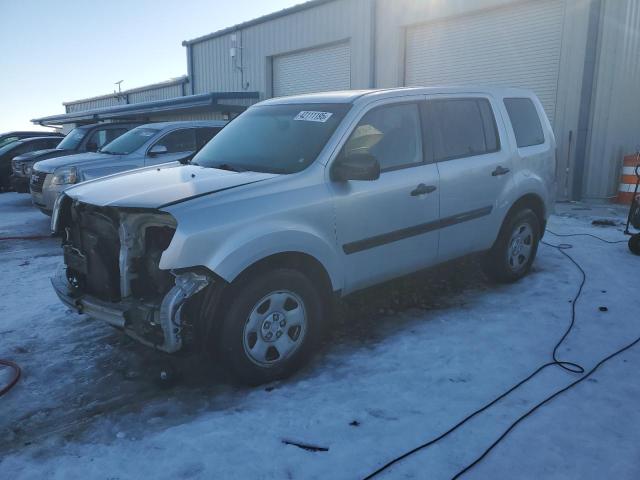 HONDA PILOT LX 2011 with VIN 5FNYF3H28BB015455 - Photo from auction