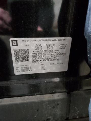 Photo 14 from auction – 2020 CHEVROLET EQUINOX LT with VIN 2GNAXUEV2L6137469