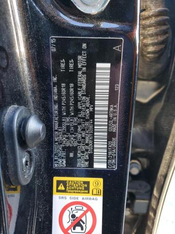Photo 14 from auction – 2015 TOYOTA HIGHLANDER with VIN 5TDZKRFH7FS098744