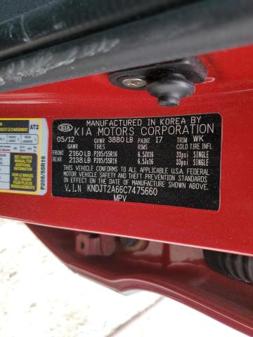 Photo 14 from auction – 2012 KIA SOUL + with VIN KNDJT2A66C7475660