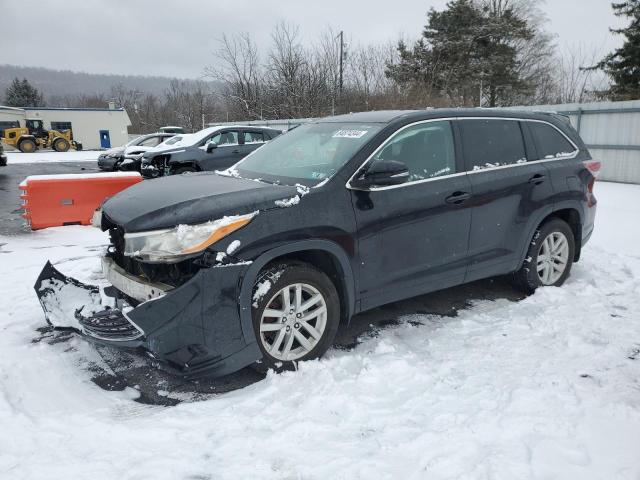 TOYOTA HIGHLANDER 2015 with VIN 5TDBKRFH0FS183538 - Photo from auction