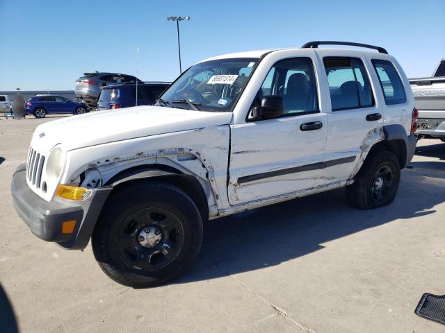 Photo 1 from auction – 2007 JEEP LIBERTY SP with VIN 1J4GK48K87W508370
