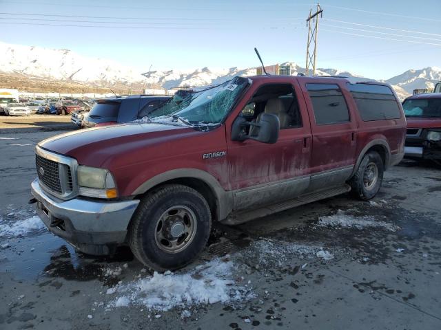 FORD EXCURSION 2002 with VIN 1FMNU42F22ED63582 - Photo from auction