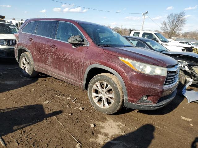 Photo 4 from auction – 2015 TOYOTA HIGHLANDER with VIN 5TDZKRFH0FS092297