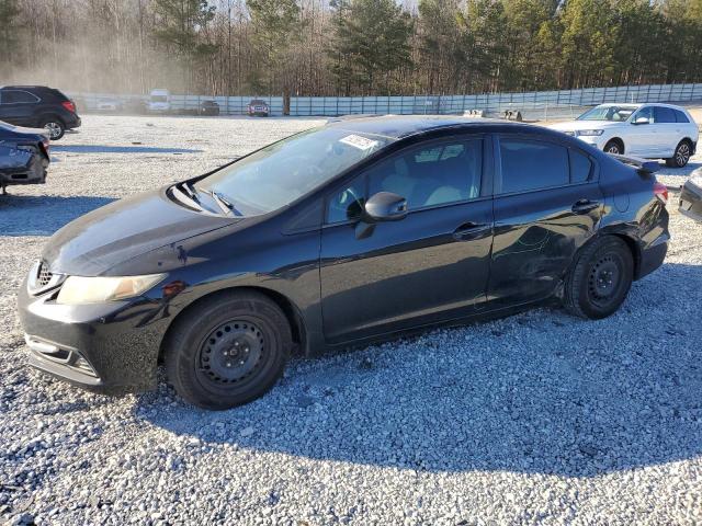 HONDA CIVIC LX 2013 with VIN 19XFB2F55DE065586 - Photo from auction