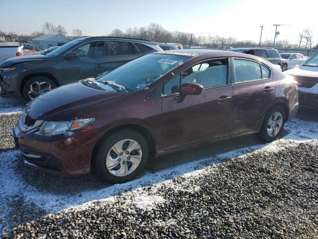 Photo 1 from auction – 2015 HONDA CIVIC LX with VIN 19XFB2F55FE254905
