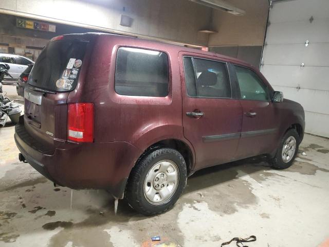 Photo 3 from auction – 2011 HONDA PILOT LX with VIN 5FNYF4H27BB043401