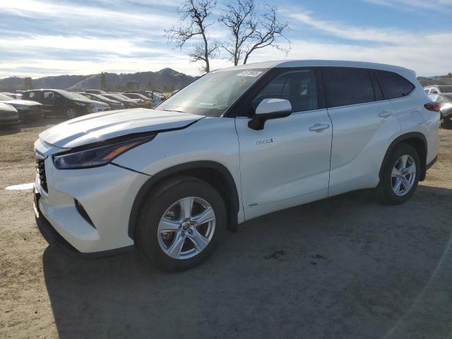 TOYOTA HIGHLANDER 2021 with VIN 5TDBBRCH7MS516013 - Photo from auction