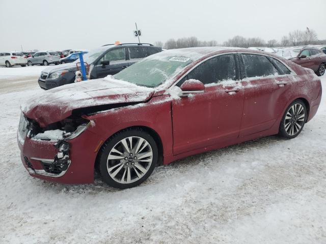 LINCOLN MKZ SELECT 2017 with VIN 3LN6L5DC9HR624776 - Photo from auction