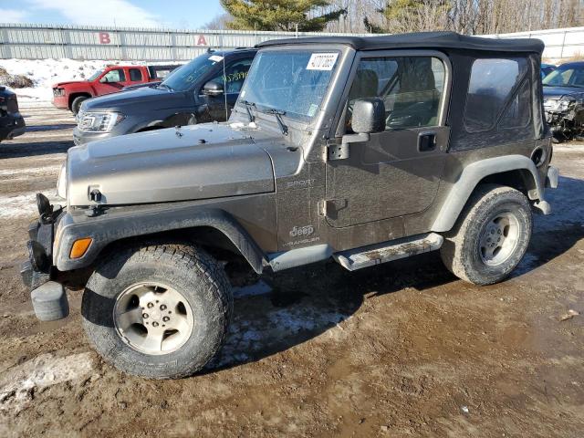 JEEP WRANGLER / 2003 with VIN 1J4FA49S73P321011 - Photo from auction