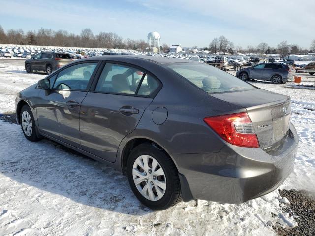 Photo 2 from auction – 2012 HONDA CIVIC LX with VIN 19XFB2F51CE309538