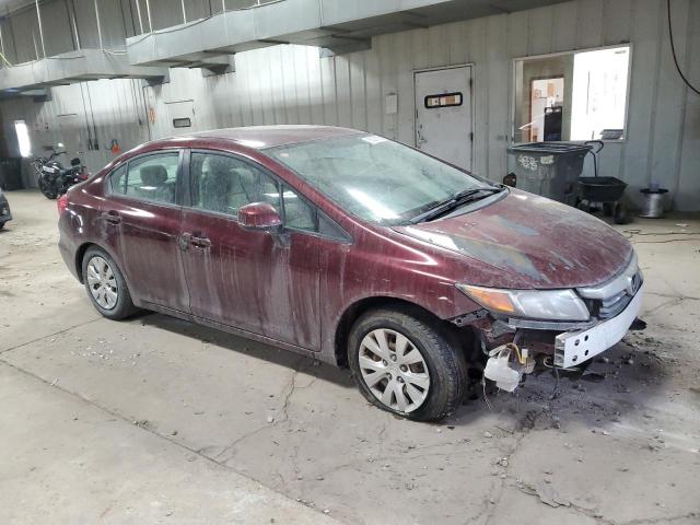 Photo 4 from auction – 2012 HONDA CIVIC LX with VIN 19XFB2F53CE083986