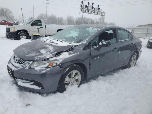 HONDA CIVIC LX 2015 with VIN 19XFB2F52FE221814 - Photo from auction