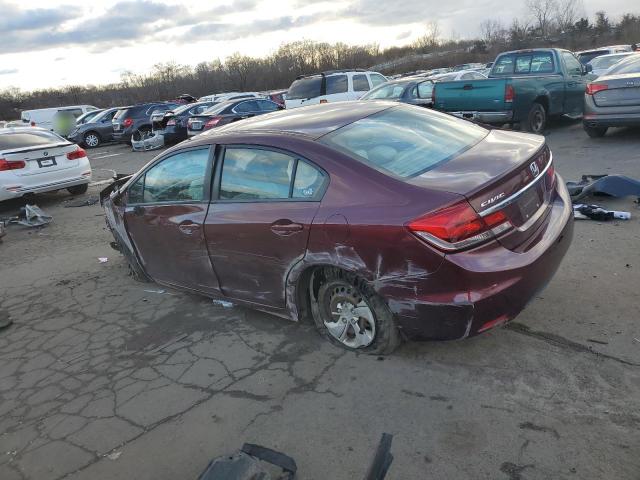 Photo 2 from auction – 2015 HONDA CIVIC LX with VIN 19XFB2F56FE297620