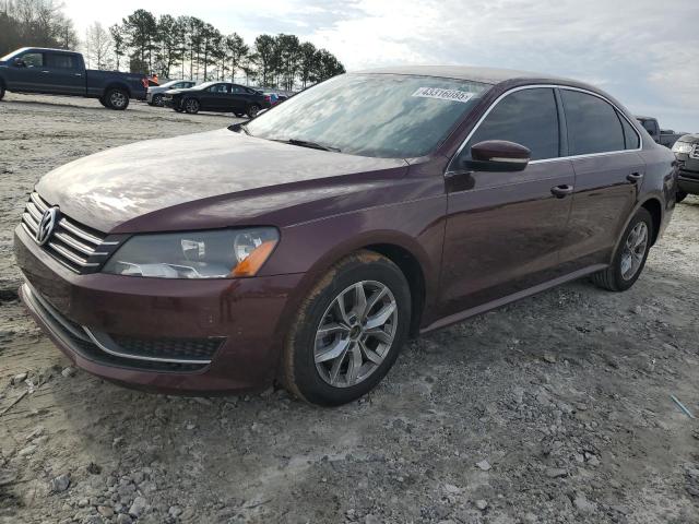 VOLKSWAGEN PASSAT SE 2014 with VIN 1VWBT7A33EC037306 - Photo from auction