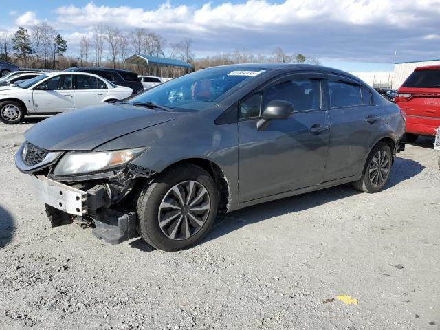HONDA CIVIC LX 2013 with VIN 19XFB2F58DE287569 - Photo from auction