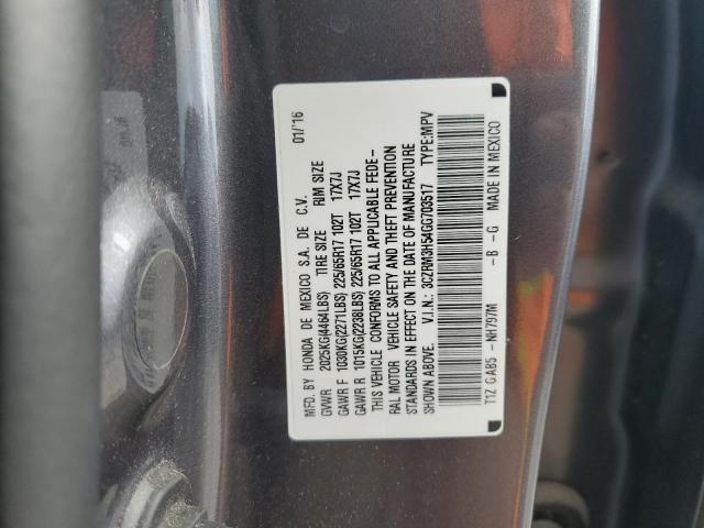 Photo 14 from auction – 2016 HONDA CR-V EX with VIN 3CZRM3H54GG703517