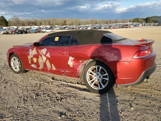 Photo 2 from auction – 2014 CHEVROLET CAMARO LT with VIN 2G1FB3D36E9182917