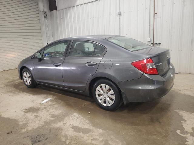 Photo 2 from auction – 2012 HONDA CIVIC LX with VIN 19XFB2F52CE033757