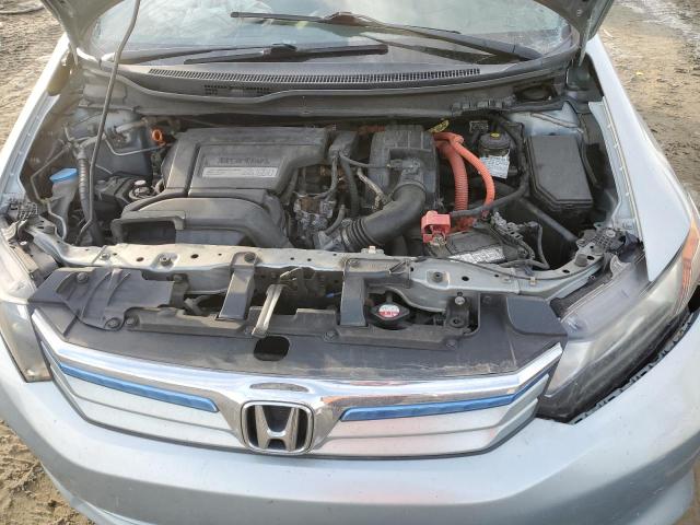Photo 11 from auction – 2012 HONDA CIVIC HYBR with VIN JHMFB4F39CS007730