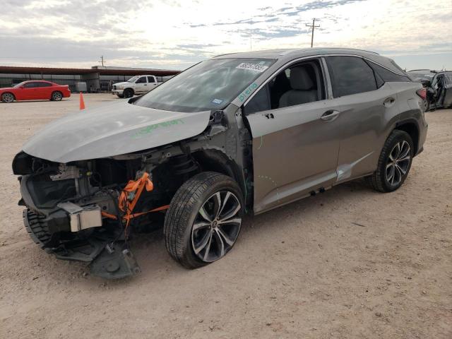 LEXUS RX 350 2022 with VIN 2T2HZMAA7NC228481 - Photo from auction