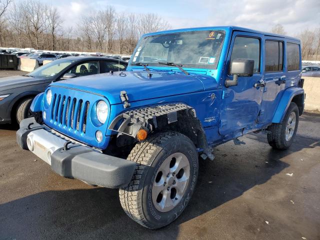 JEEP WRANGLER U 2015 with VIN 1C4BJWEG3FL678795 - Photo from auction