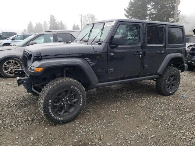 JEEP WRANGLER U 2021 with VIN 1C4HJXDM7MW596376 - Photo from auction