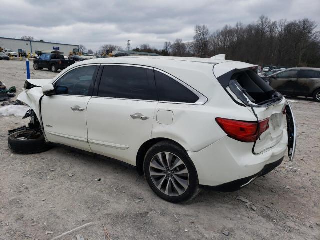 Photo 2 from auction – 2016 ACURA MDX TECHNO with VIN 5FRYD3H46GB014317