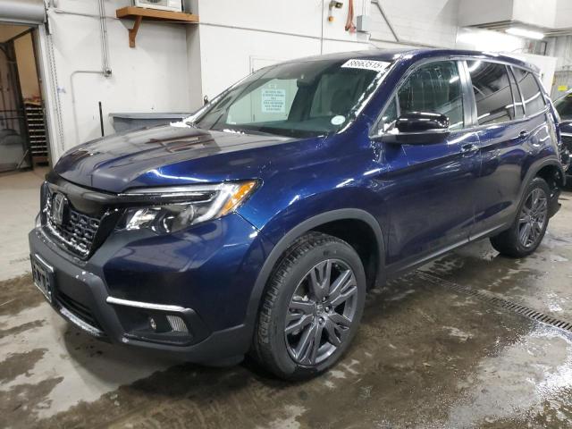 HONDA PASSPORT E 2021 with VIN 5FNYF8H59MB013322 - Photo from auction