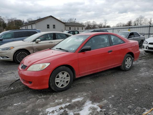 HONDA CIVIC DX V 2004 with VIN 1HGEM22344L038933 - Photo from auction