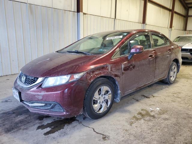 HONDA CIVIC LX 2013 with VIN 19XFB2F50DE066273 - Photo from auction