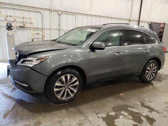 ACURA MDX TECHNO 2016 with VIN 5FRYD4H47GB005616 - Photo from auction