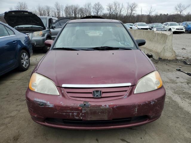 Photo 5 from auction – 2002 HONDA CIVIC EX with VIN 2HGES26732H580778