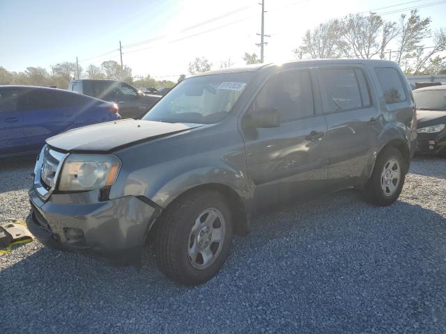HONDA PILOT LX 2011 with VIN 5FNYF3H23BB025102 - Photo from auction