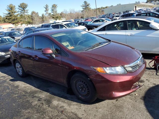 Photo 4 from auction – 2012 HONDA CIVIC LX with VIN 2HGFB2F53CH545002