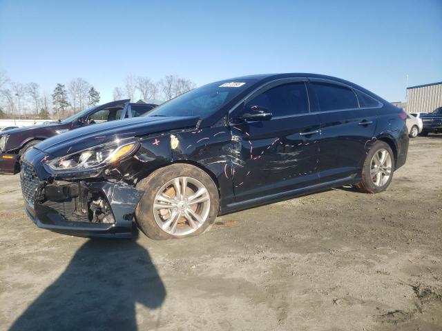 HYUNDAI SONATA LIM 2019 with VIN 5NPE34AF3KH801003 - Photo from auction