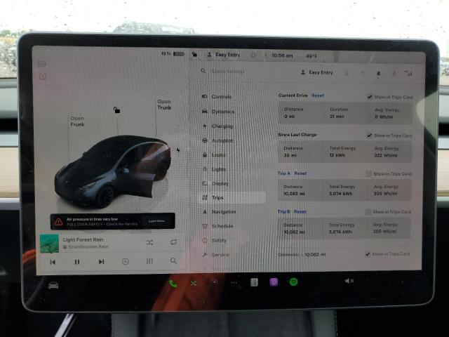 Photo 9 from auction – 2024 TESLA MODEL Y with VIN 7SAYGDEE8RA280887