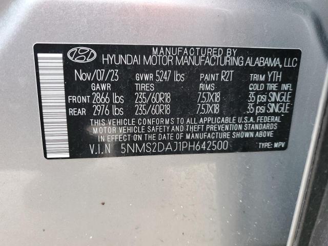 Photo 14 from auction – 2023 HYUNDAI SANTA FE S with VIN 5NMS2DAJ1PH642500